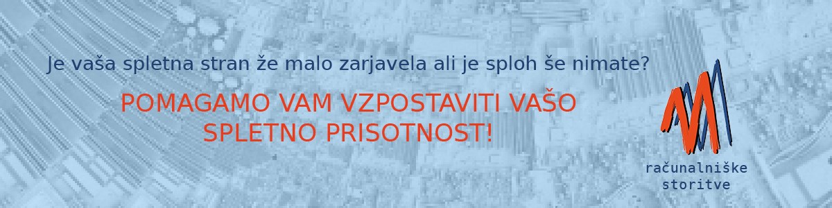 pomagamo vam vzpostaviti vašo spletno prisotnost